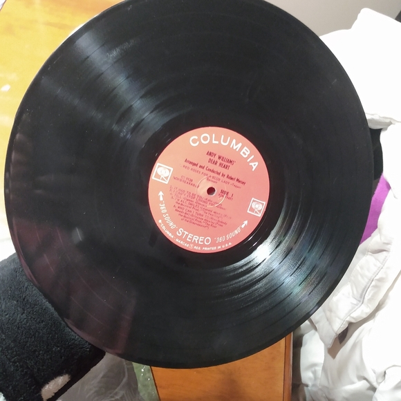2 Andy Williams Dear Heart & In the Arms of Love Vinyl Records - Picture 10 of 10